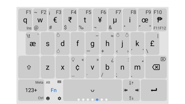 unexpected keyboard虚拟键盘app截图1