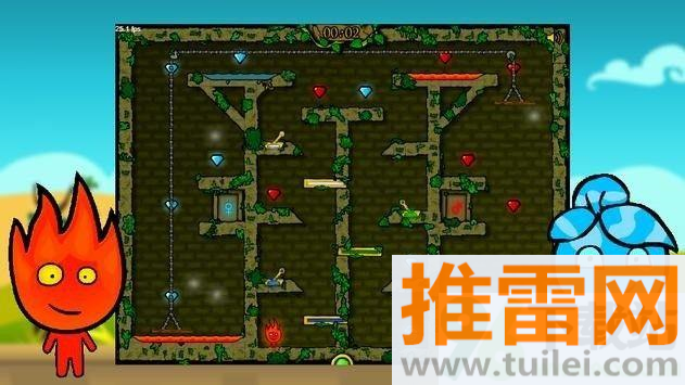 森林冰火人2(LuckBoy and PrettyGirl 2)中文版截图1