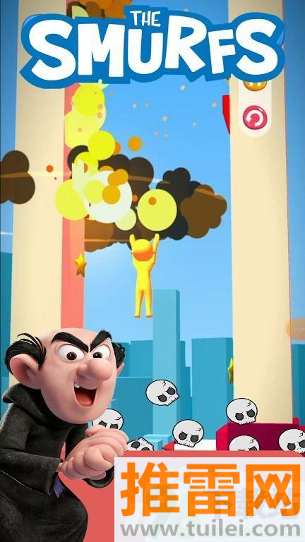 蓝精灵坠落冒险(SmurfsFallingAdventure)安卓版截图1