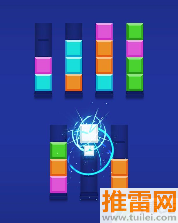 方块匹配颜色谜题(Block Match Color Puzzle)手机版截图1