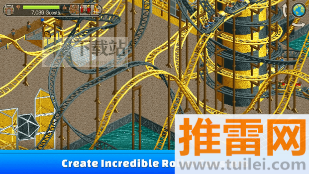 过山车大亨(RollerCoaster Tycoon)经典版手机版截图1