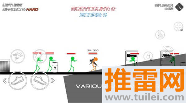 火柴人战争鲜血打击中文版截图1