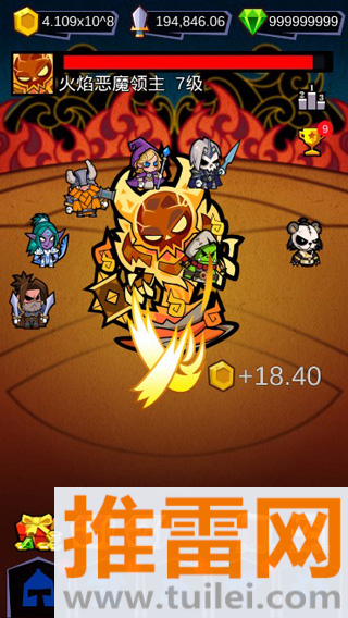 魔兽英雄地牢突袭(HeroClicker)手游截图1