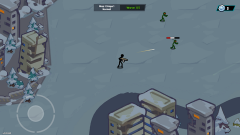 火柴人世界Z僵尸战争TD(Stick World Z: Zombie War TD)手机版截图1