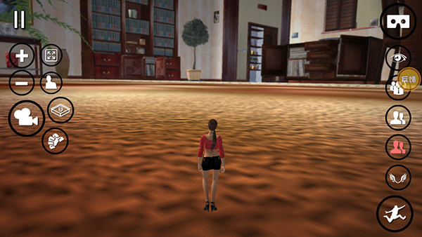 游戏控制界面示意图