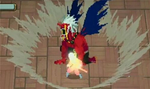 天狗变身气场效果图