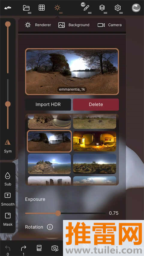 Nomad Sculpt3d雕刻建模软件安卓版截图1
