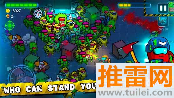 太空僵尸射手小游戏（Zombie In Space）截图1