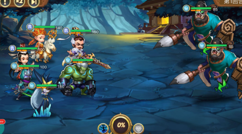 放置类卡牌回合制游戏